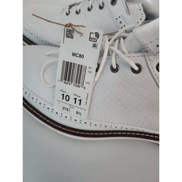 Mens Size 10 Adidas Golf Shoes X Boggy MC80 Lightstrike White Dark Silver IE3526 main image 5